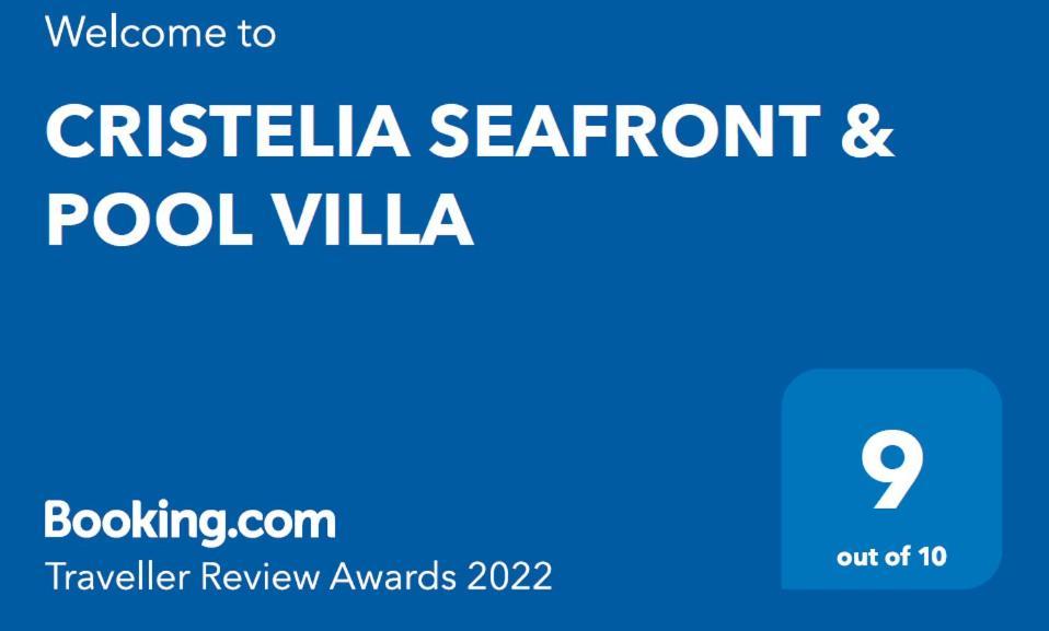 Cristelia Seafront & Pool Villa Лахания Екстериор снимка