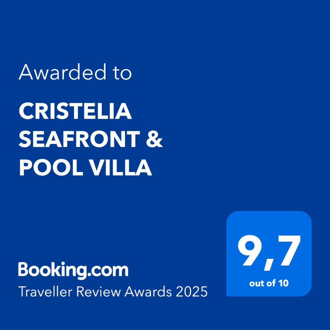 Cristelia Seafront & Pool Villa Лахания Екстериор снимка