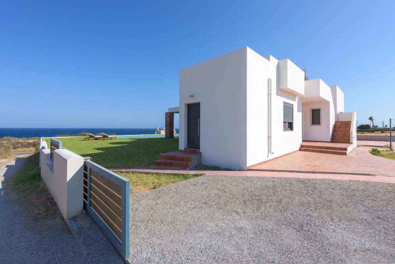 Cristelia Seafront & Pool Villa Лахания Екстериор снимка